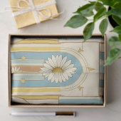 Teddybär-Daisy-Gartenmuster (6) Seidenpapier (Geschenk)