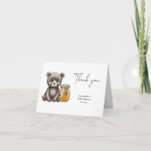 Teddybär Danke Baby Shower