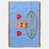 Teddybär decke (Vorderseite Vertikal)