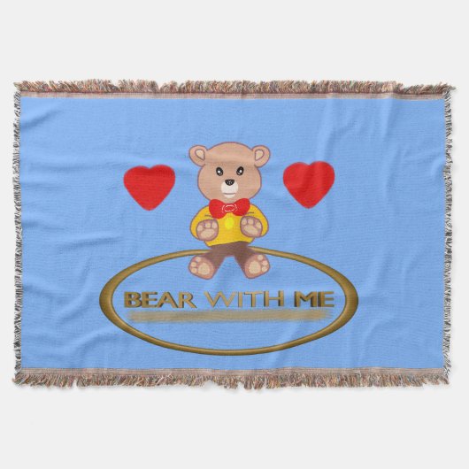 Teddybär decke (Vorderseite)