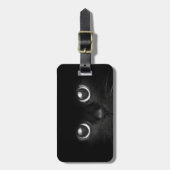 Teddybär die Katze Gepäckanhänger (Vorderseite vertikal)