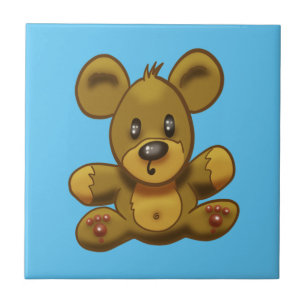 Teddybär Fliese