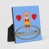 Teddybär  fotoplatte (Vorderseite)