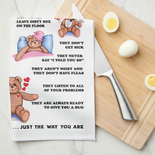 Teddybär-Freund-Tuch Handtuch (Viertel Falte)