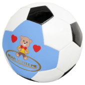 Teddybär fußball (Dreiviertel)