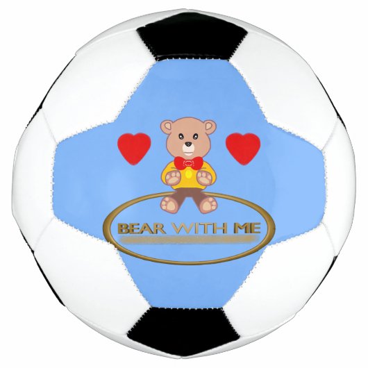 Teddybär fußball (Vorderseite)