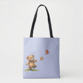 TEDDYBÄR GEHEN Tote Tasche (Vorderseite)