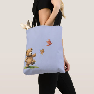 TEDDYBÄR GEHEN Tote Tasche