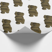 Teddybär Geschenkpapier (Ecke)