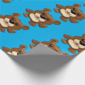 Teddybär Geschenkpapier (Ecke)