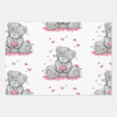 Teddybär Geschenkpapier Set (Vorderseite 3)