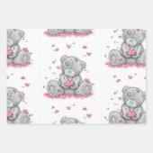 Teddybär Geschenkpapier Set (Vorderseite 2)