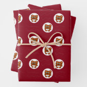 Teddybär Geschenkpapier Set (Beispiel)