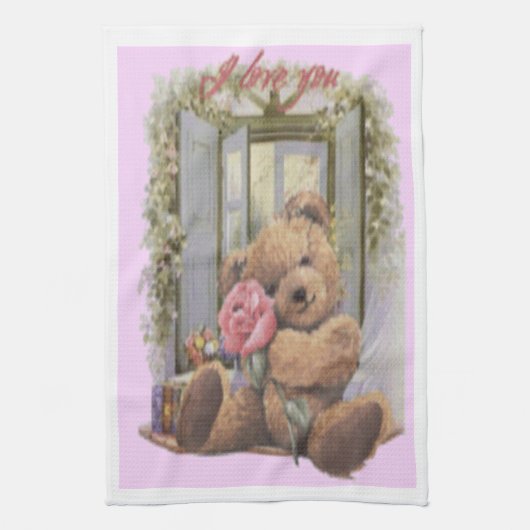 Teddybär-Geschirrtücher Geschirrtuch (Vertikal)