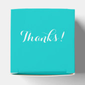 Teddybär-Geschlechts-neutrale Babyparty danken Geschenkschachtel (Oben)