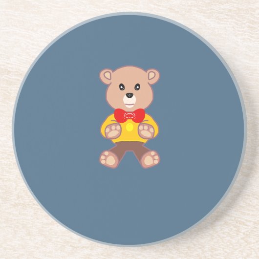 Teddybär  getränkeuntersetzer (Vorne)