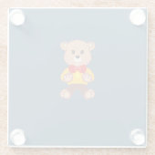 Teddybär glasuntersetzer (Rückseite)