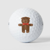 Teddybär Golfball (Vorderseite)
