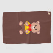 Teddybär golfhandtuch (Horizontal)