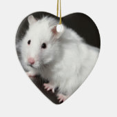 Teddybär-Hamster Keramikornament (Rechts)