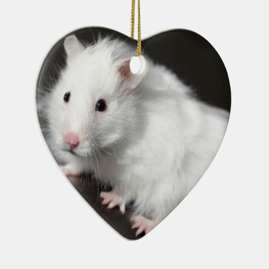 Teddybär-Hamster Keramikornament (Rechts)