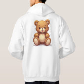 Teddybär Hoodie (Rückseite)