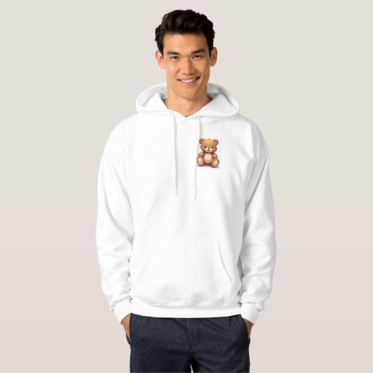 Teddybär Hoodie (Vorne ganz)