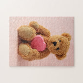 Teddybär I luv u Puzzlespiel Puzzle (Horizontal)