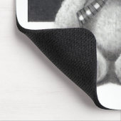 Teddybär im Bleistift Mousepad (Ecke)
