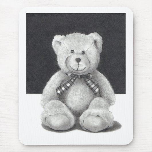 Teddybär im Bleistift Mousepad (Vorne)