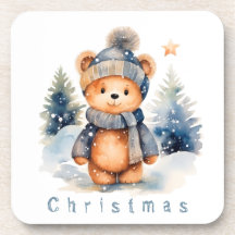 Teddybär im Wald, personalisiert