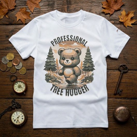 Teddybär im Wald T-Shirt