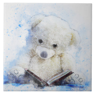 Teddybär-Kachel Fliese