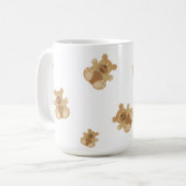 Teddybär Kaffeetasse (Vorderseite Links)