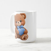 Teddybär Kaffeetasse (Vorderseite Links)