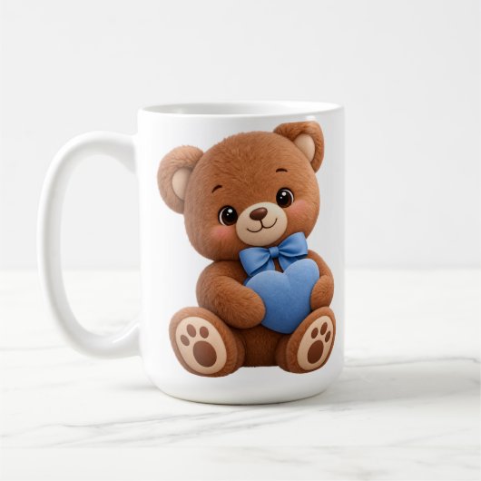 Teddybär Kaffeetasse (Links)