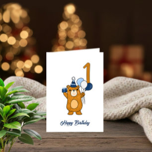 Teddybär Karte
