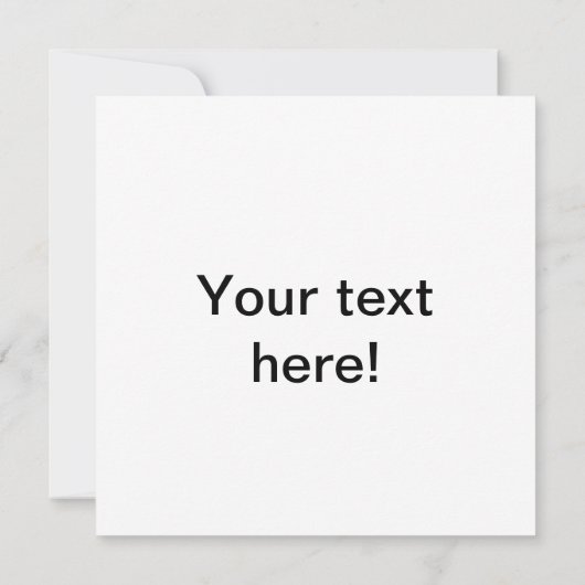 Teddybär Karte (Rückseite)