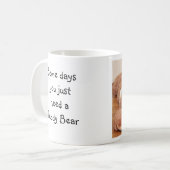 Teddybär-Katze Kaffeetasse (Vorderseite Links)