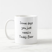 Teddybär-Katze Kaffeetasse (Links)
