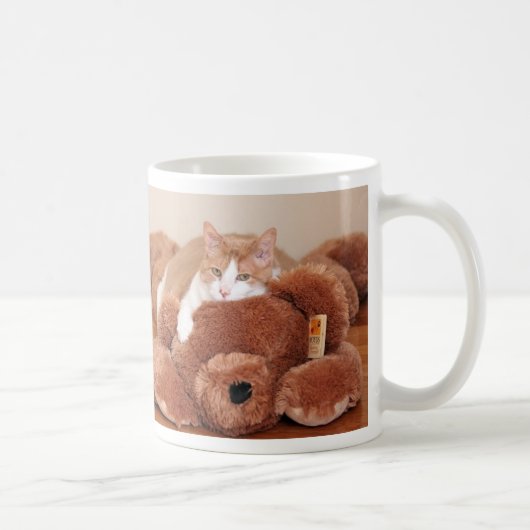 Teddybär-Katze Kaffeetasse (Rechts)