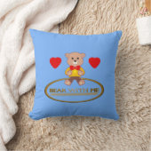 Teddybär kissen (Decke)
