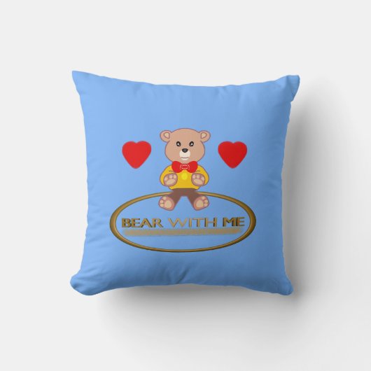 Teddybär kissen (Vorderseite)