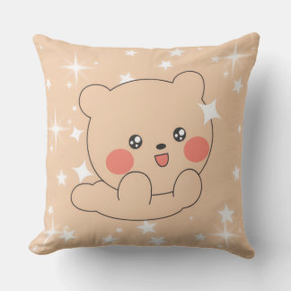 Teddybär-Kissen für Kinder – Süßes Kinderzimmer-De Kissen