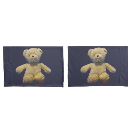Teddybär Kissenbezug (Vorderseite-Set)
