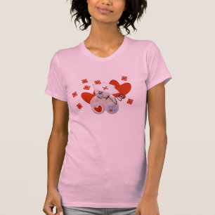 Teddybär-Krankenschwester-Liebe-T-Shirts und Gesch T-Shirt