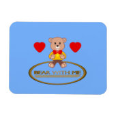 Teddybär magnet (Horizontal)