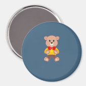 Teddybär  magnet (Vorderseite/Rückseite)