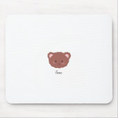 Teddybär-Maus Mousepad (Vorne)