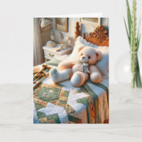 Teddybär mit gebrochenem Bein